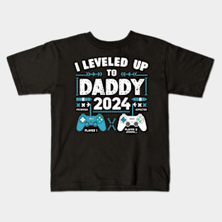 Funny Soon To Be Dad 2024 New Dad First Father's Day Kids T-Shirt